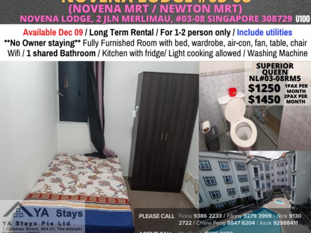 Room for rent in Novena