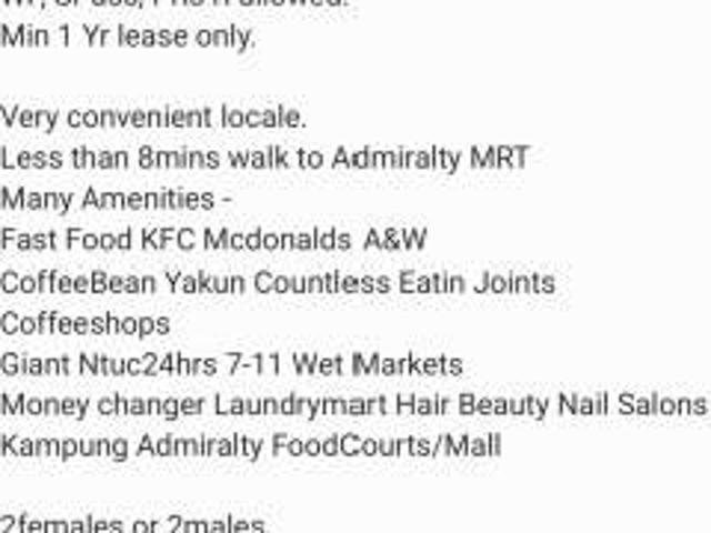 Room for rent in 23 North West