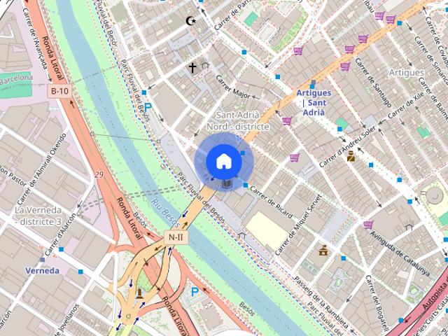 Habitación en alquiler en Sant Adrià Nord - districte 1, Barcelonès