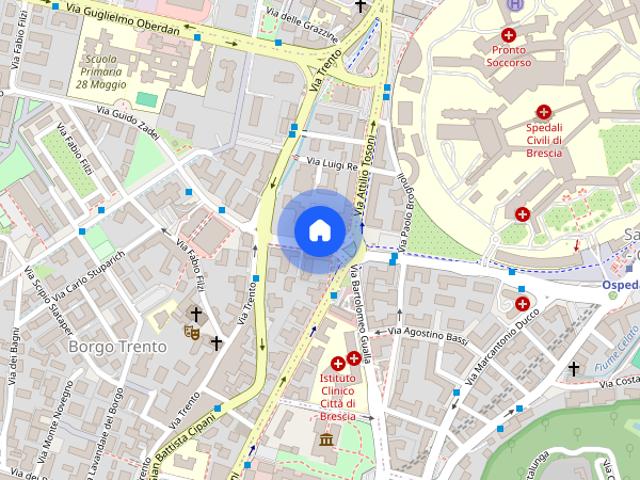 Stanza in affitto a Zona Nord, Brescia