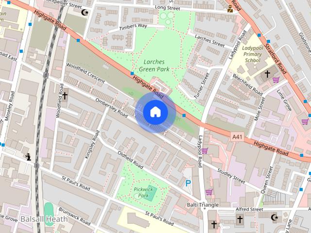 Room for rent in Balsall Heath, Isle Of Man