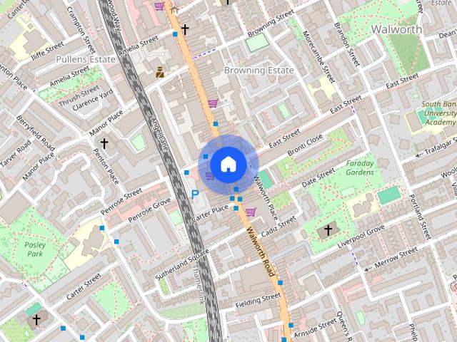 Apartment for rent in Walworth, Greater London