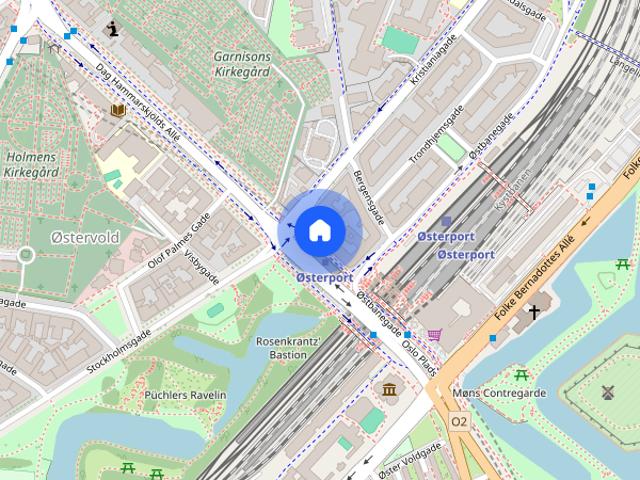 Zimmer til leje i Nyboder, København