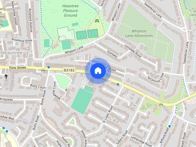 Room for rent in St Loyes, Watergate
