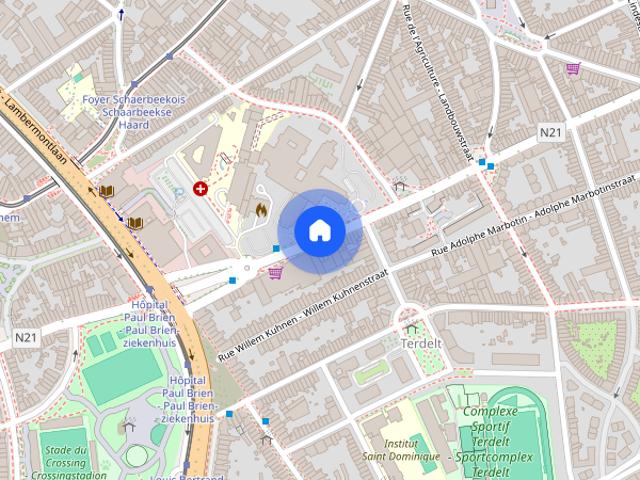 Kamer location à Schaarbeek, Bruxelles