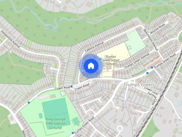 Room for rent in Row Town, Surrey