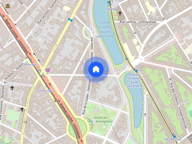 Kamer location à Ixelles - Elsene, Brussel-Hoofdstad - Bruxelles-Capitale