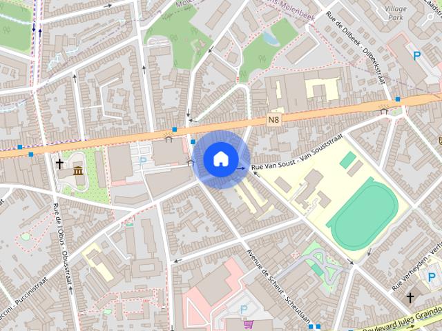 Kamer location à Anderlecht, Bruxelles