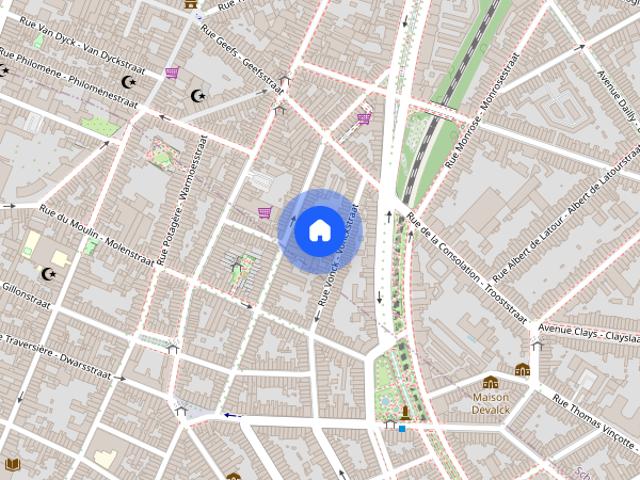Kamer location à Schaerbeek - Schaarbeek, Brussel-Hoofdstad - Bruxelles-Capitale