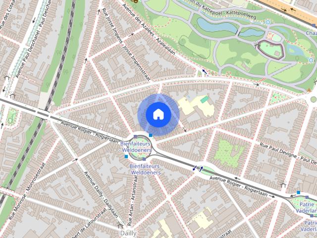 Kamer location à Dailly, Schaerbeek - Schaarbeek