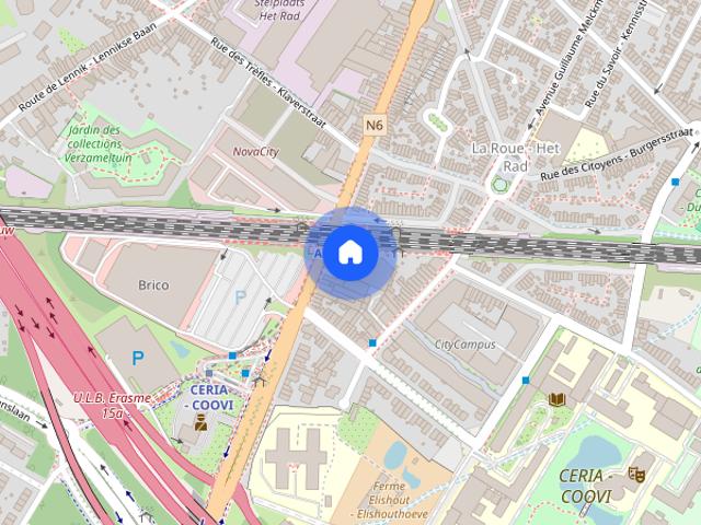 Kamer location à La Roue - Het Rad, Anderlecht