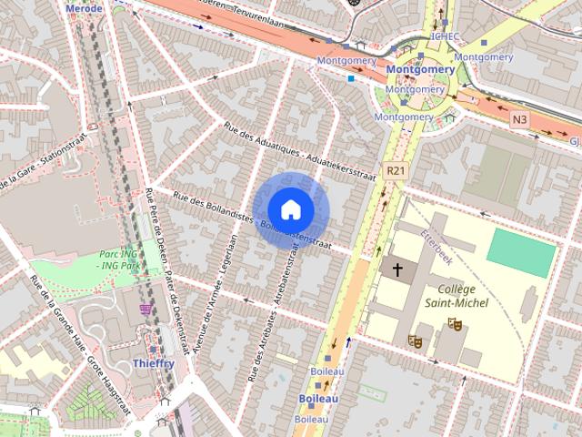 Kamer location à Etterbeek, Brussel-Hoofdstad - Bruxelles-Capitale