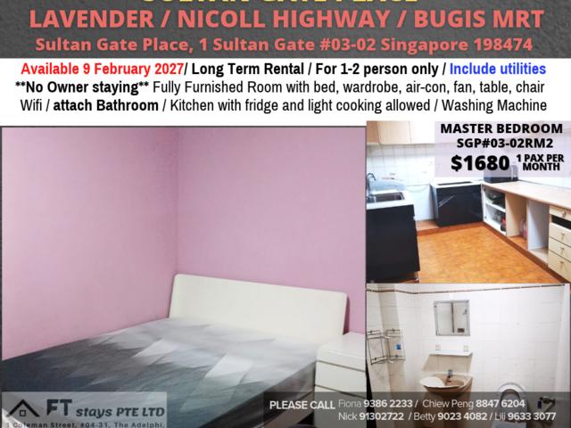 Room for rent in Kampong Glam, Singapore