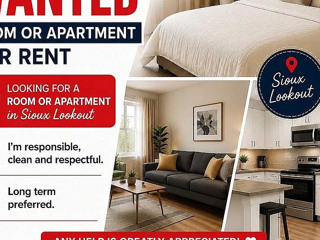 Apartment for rent in Mcintosh, Ontario