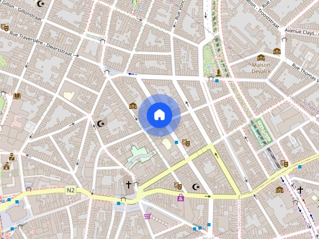 Kamer location à D'hoye, Bruxelles