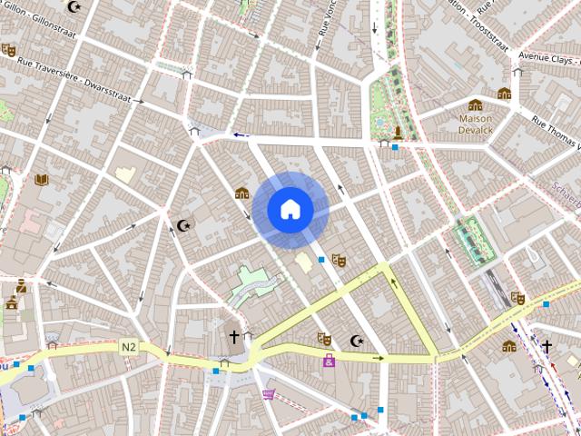 Kamer location à D'hoye, Bruxelles