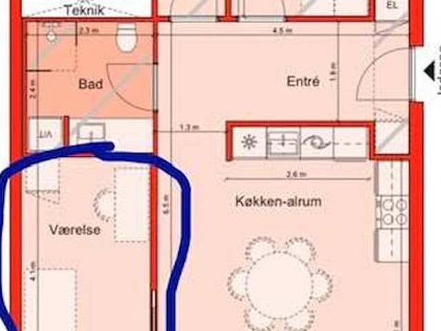 Lejlighed til leje i Århus