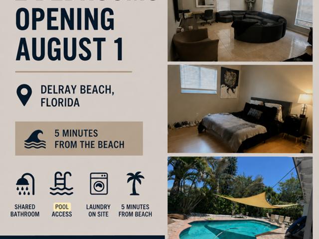 Room for rent in Delray Beach, Florida