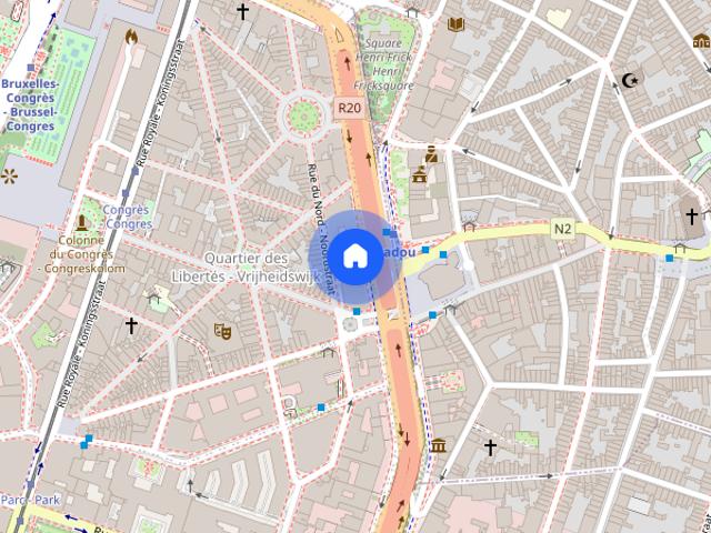 Maison location à Quartier des Libertés - Vrijheidswijk, Bruxelles - Brussel