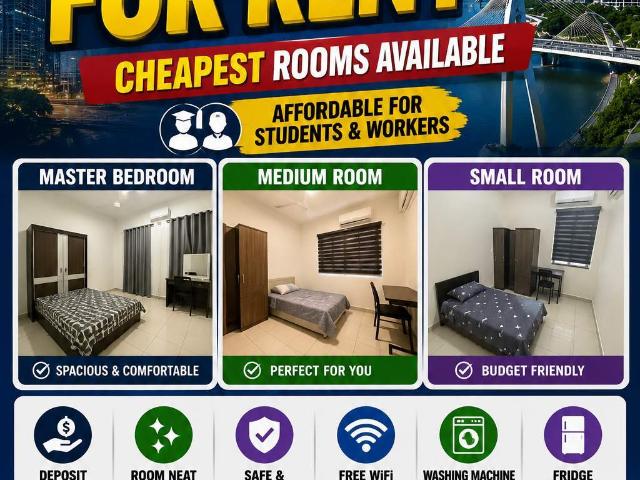 Room for rent in Tanjong Sepat, Selangor