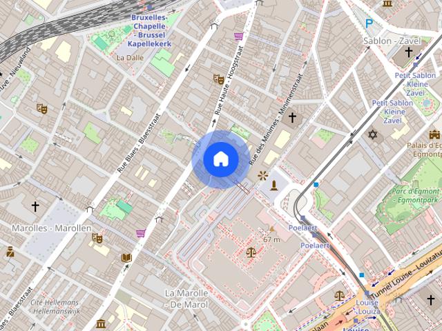 Appartement location à Marolles - Marollen, Bruxelles - Brussel
