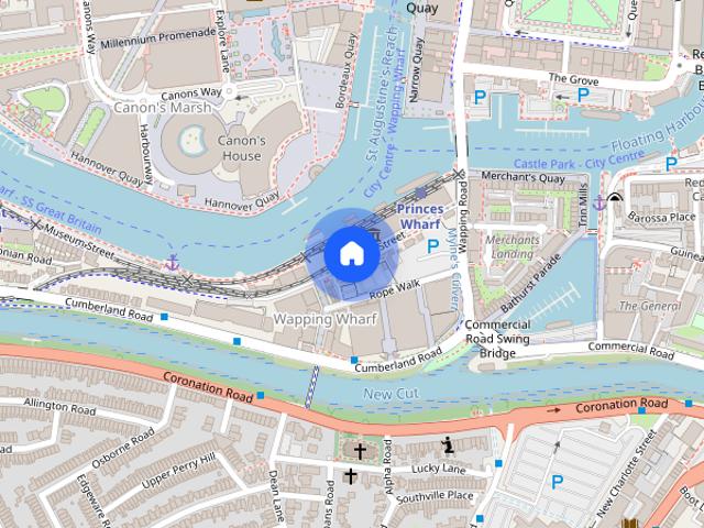 Apartment for rent in Wapping Wharf, Feckenham