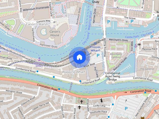 Apartment for rent in Wapping Wharf, Feckenham