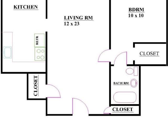 Apartment for rent in Oregonia