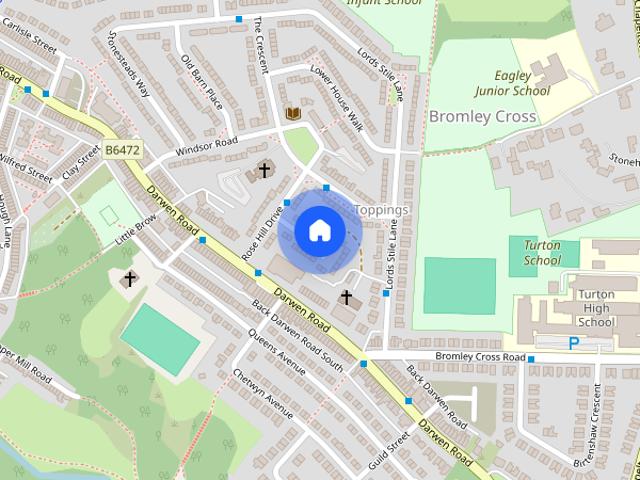 House for rent in Lee Bank, Greater Manchester