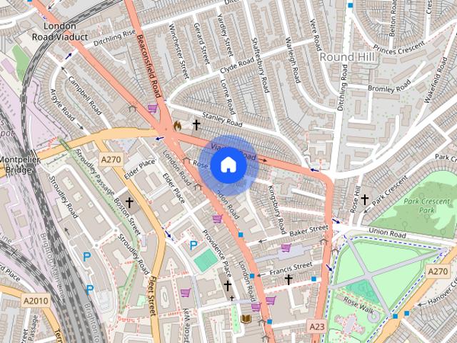 Apartment for rent in Round Hill, Brighton & Hove