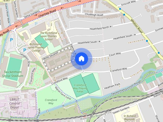 House for rent in Strawberry Hill, Greater London