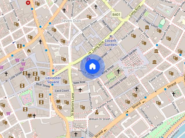 Apartment for rent in Covent Garden, Cat Hill