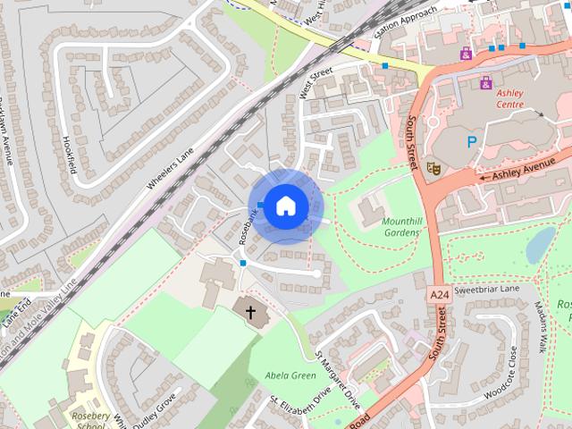 House for rent in Woodcote, Epsom