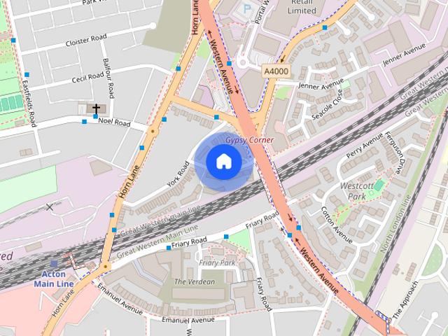 Apartment for rent in London Borough of Ealing, Park Royal