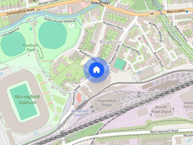 Apartment for rent in Murrayfield, Scotland