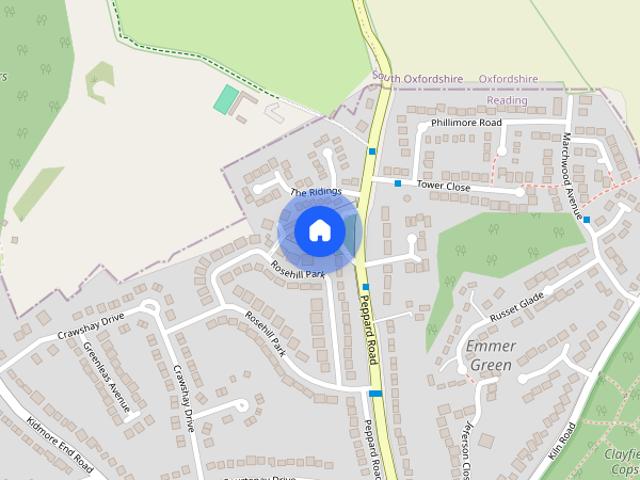 Apartment for rent in Caversham Park, Reading