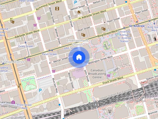 Apartment for rent in Spadina—Fort York, Toronto