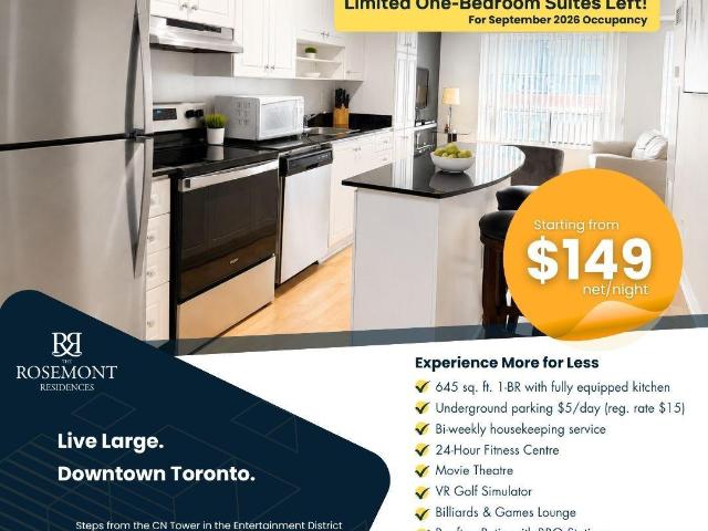 Apartment for rent in Woburn, Ontario