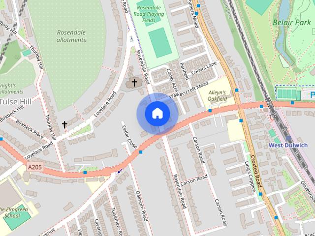 Apartment for rent in Tulse Hill, Greater London