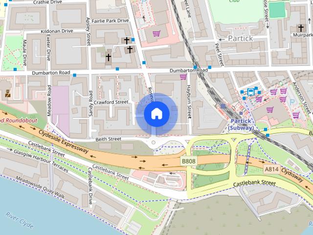 Apartment for rent in Partickhill, Glasgow