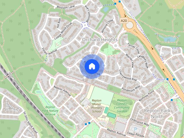 House for rent in Repton Park South, Ashford