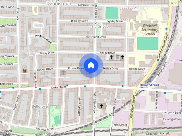 Apartment for rent in The Drives, Dennistoun
