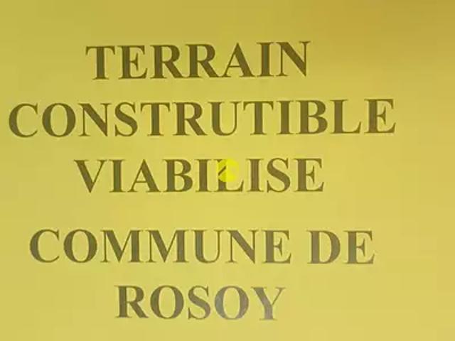 Terrain vente à Rosoy, La Croix Rouge