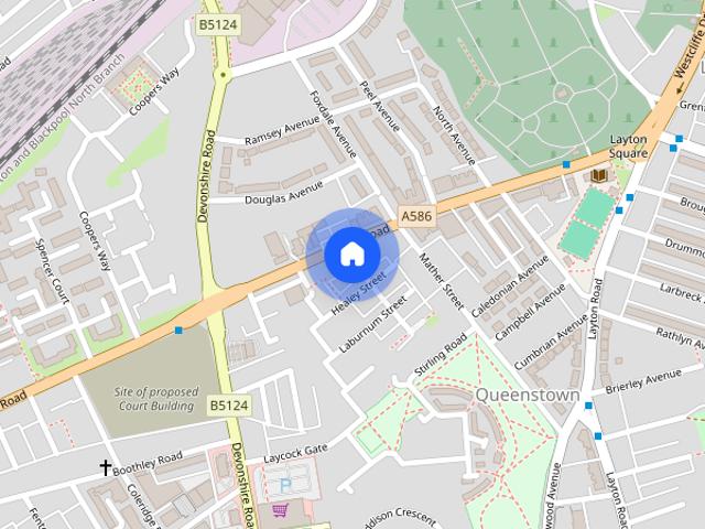 Apartment for rent in Queenstown, Blackpool