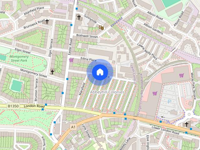 Apartment for rent in Hillside, City of Edinburgh