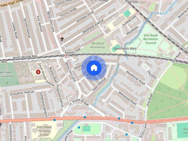 House for rent in East Sheen, Greater London