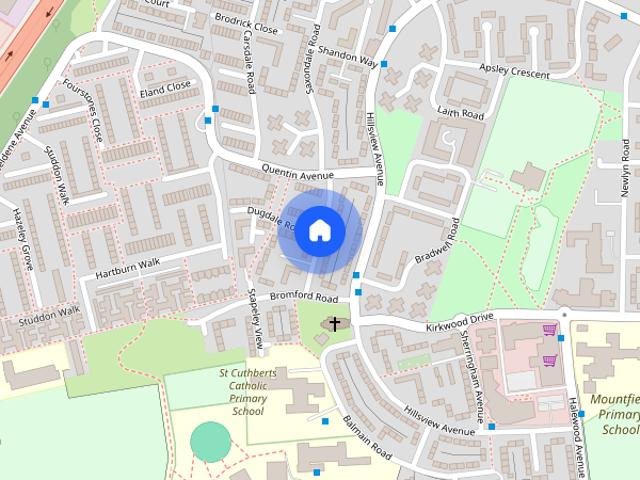 House for rent in Kenton, Tyne And Wear