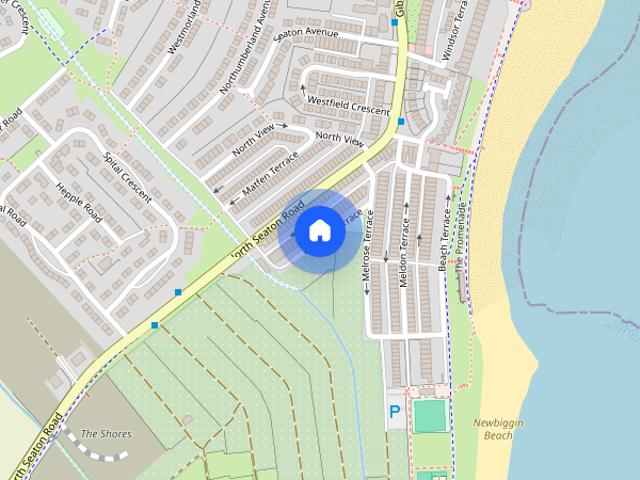 House for rent in Newbiggin by the Sea, Northumberland