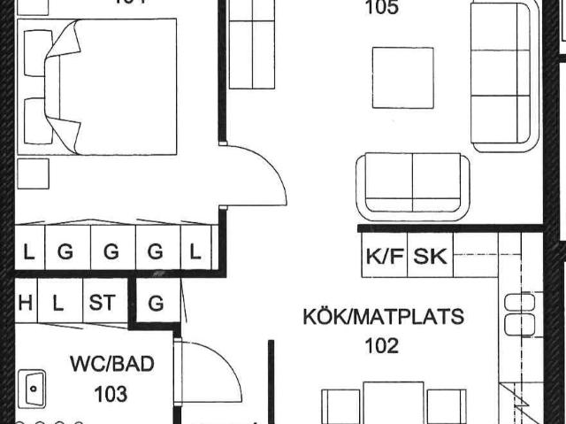 Lägenhet hyra i Kronogården, Ljungsarp
