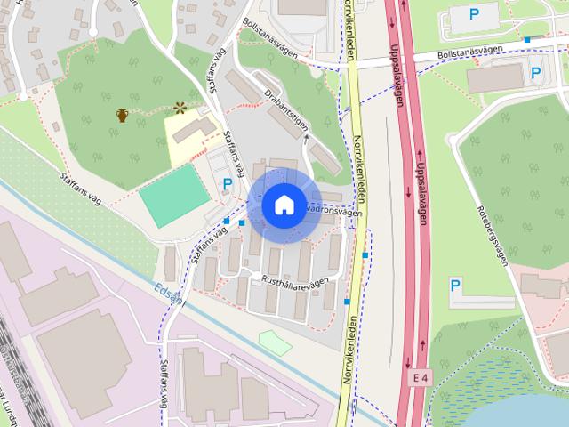 Lägenhet hyra i Rotebro, Sollentuna kommun